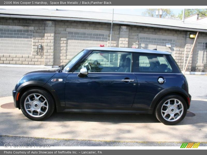 Space Blue Metallic / Black/Panther Black 2006 Mini Cooper S Hardtop