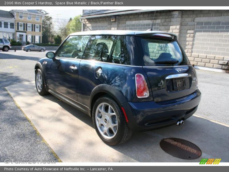 Space Blue Metallic / Black/Panther Black 2006 Mini Cooper S Hardtop