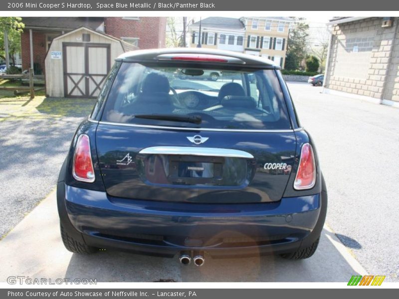 Space Blue Metallic / Black/Panther Black 2006 Mini Cooper S Hardtop