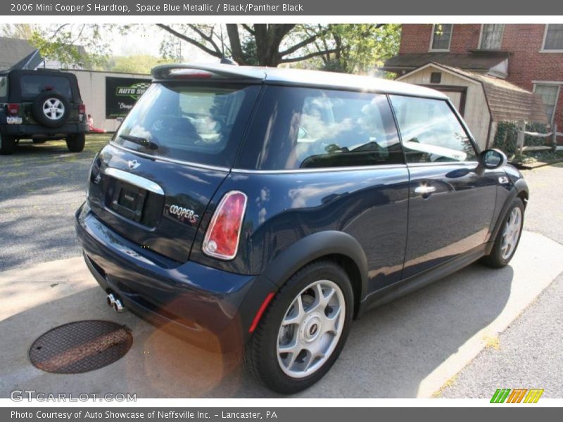 Space Blue Metallic / Black/Panther Black 2006 Mini Cooper S Hardtop