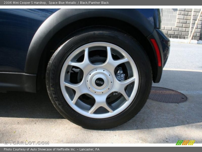 Space Blue Metallic / Black/Panther Black 2006 Mini Cooper S Hardtop