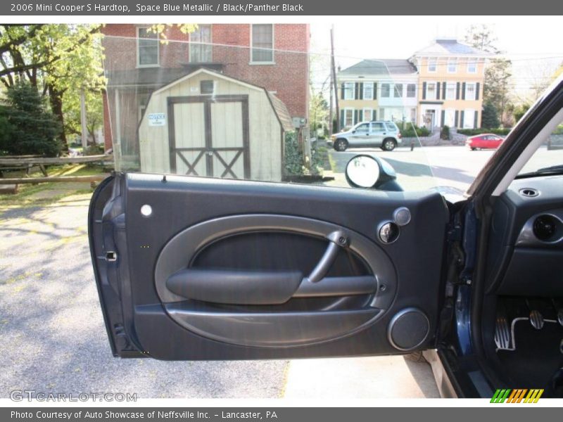 Space Blue Metallic / Black/Panther Black 2006 Mini Cooper S Hardtop