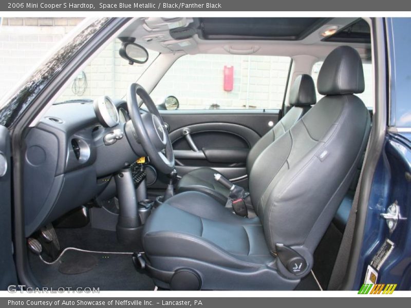 Space Blue Metallic / Black/Panther Black 2006 Mini Cooper S Hardtop