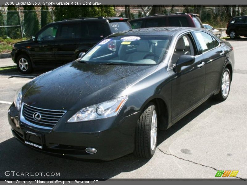 Smoky Granite Mica / Light Gray 2008 Lexus ES 350