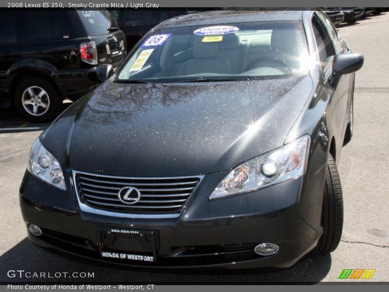 Smoky Granite Mica / Light Gray 2008 Lexus ES 350