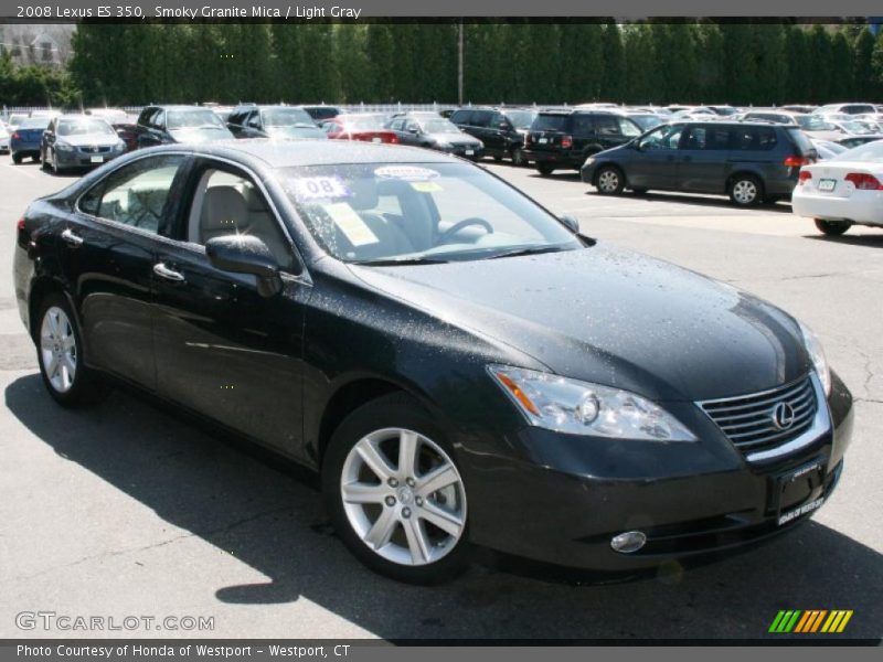 Smoky Granite Mica / Light Gray 2008 Lexus ES 350