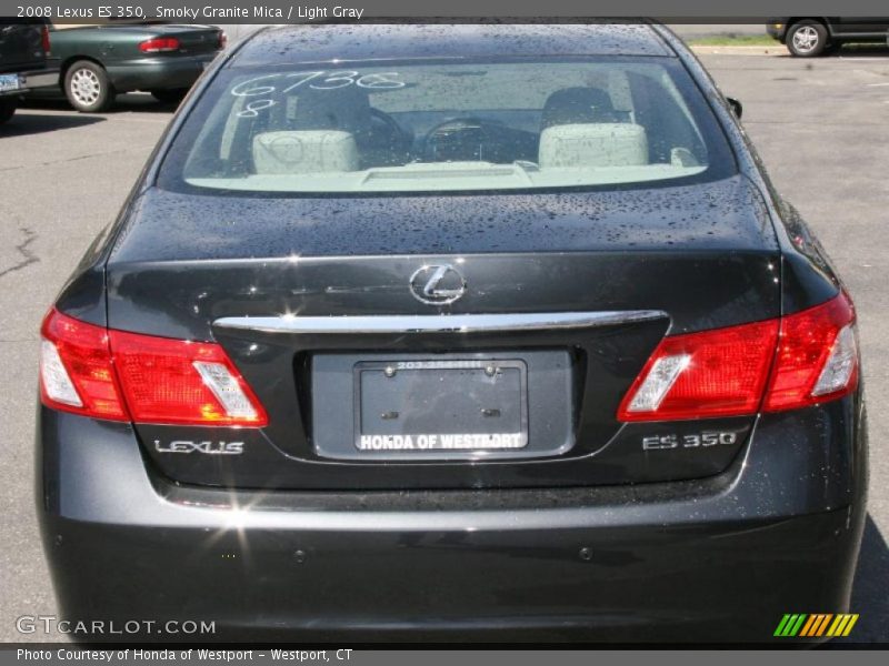 Smoky Granite Mica / Light Gray 2008 Lexus ES 350