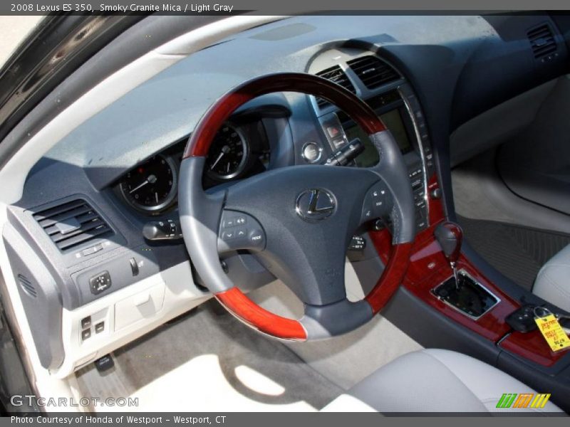Smoky Granite Mica / Light Gray 2008 Lexus ES 350