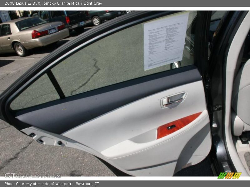 Smoky Granite Mica / Light Gray 2008 Lexus ES 350