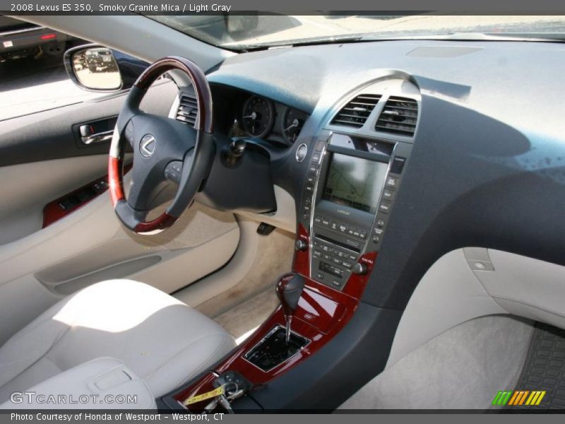 Smoky Granite Mica / Light Gray 2008 Lexus ES 350