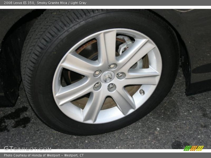 Smoky Granite Mica / Light Gray 2008 Lexus ES 350
