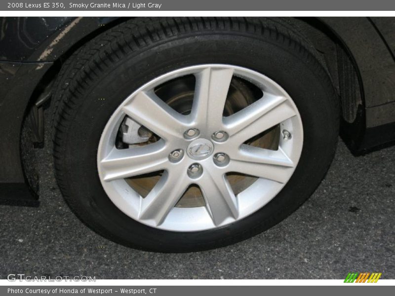 Smoky Granite Mica / Light Gray 2008 Lexus ES 350