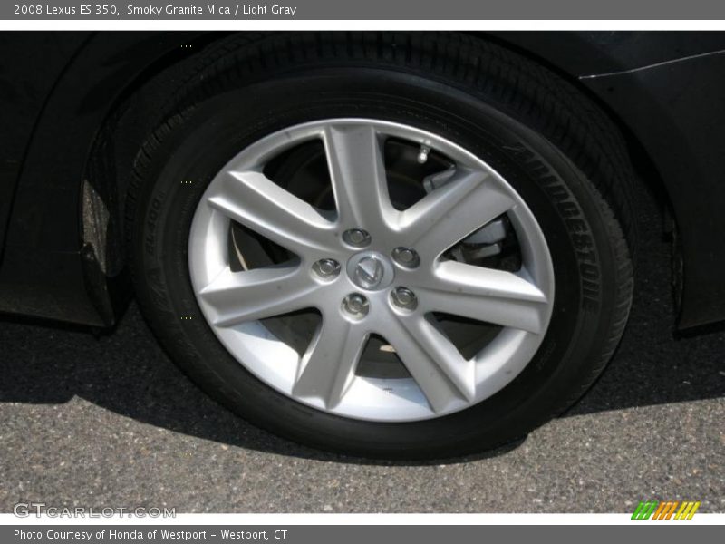 Smoky Granite Mica / Light Gray 2008 Lexus ES 350