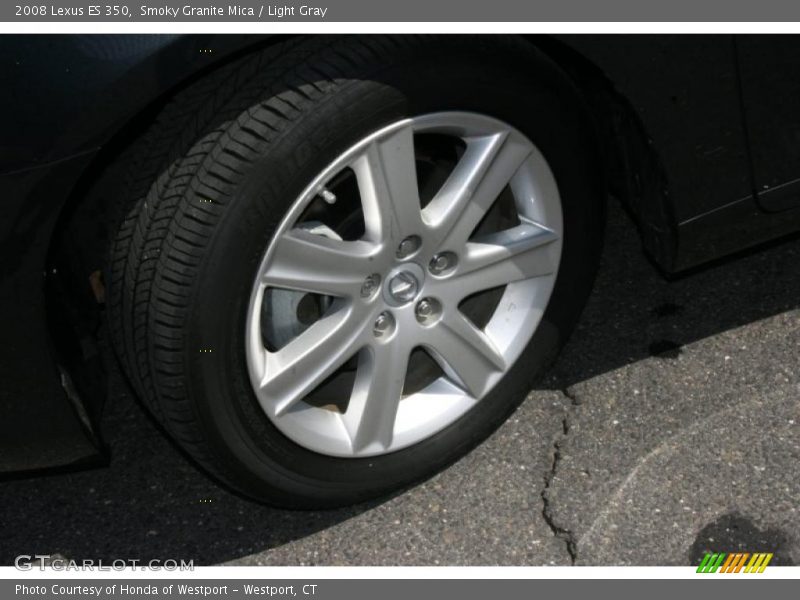 Smoky Granite Mica / Light Gray 2008 Lexus ES 350