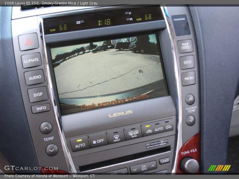 Smoky Granite Mica / Light Gray 2008 Lexus ES 350