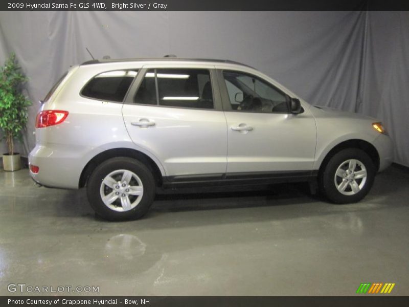 Bright Silver / Gray 2009 Hyundai Santa Fe GLS 4WD