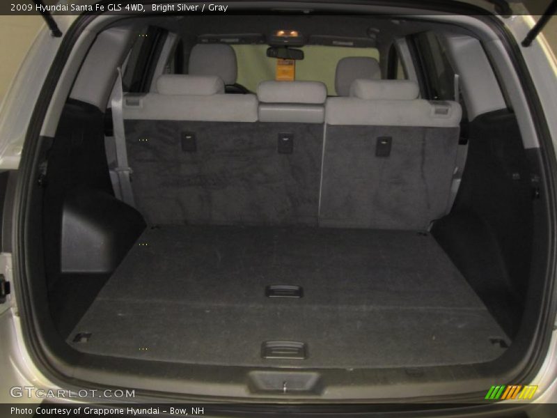 Bright Silver / Gray 2009 Hyundai Santa Fe GLS 4WD
