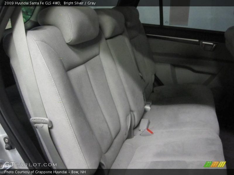 Bright Silver / Gray 2009 Hyundai Santa Fe GLS 4WD