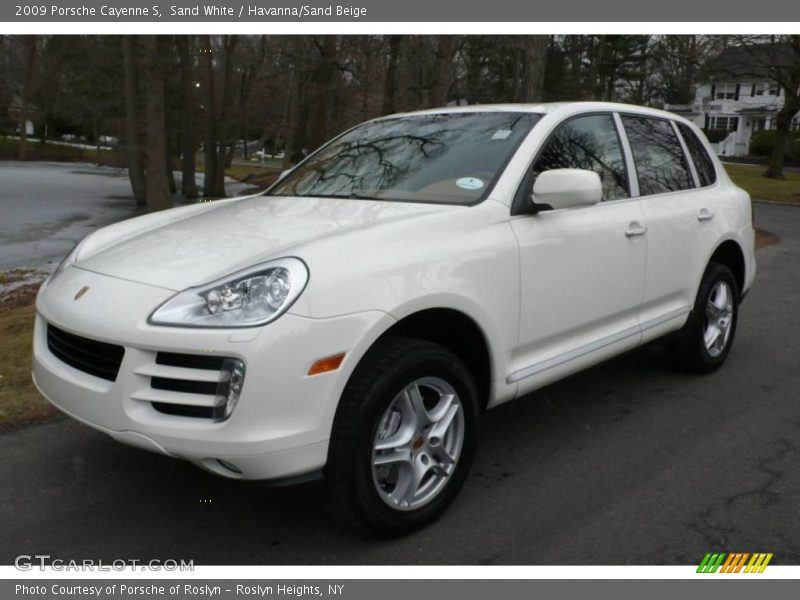 Sand White / Havanna/Sand Beige 2009 Porsche Cayenne S