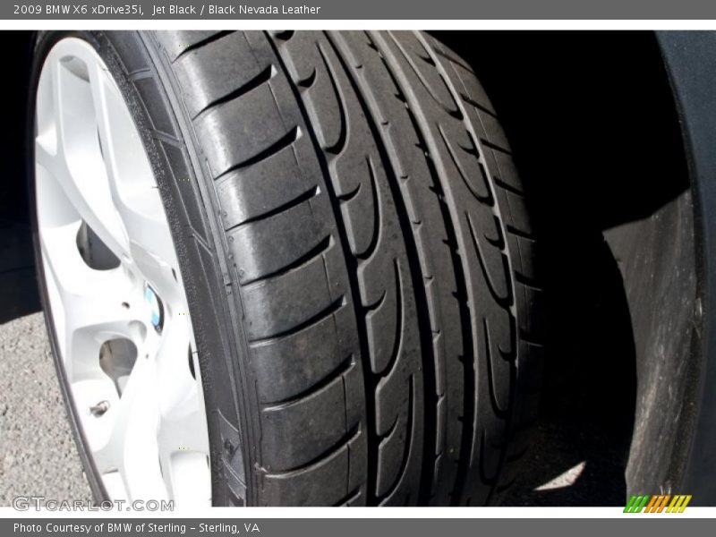 Jet Black / Black Nevada Leather 2009 BMW X6 xDrive35i