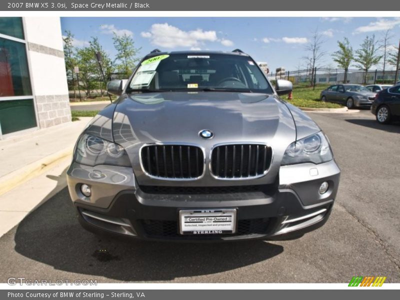 Space Grey Metallic / Black 2007 BMW X5 3.0si