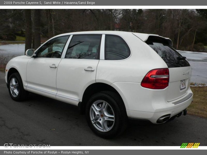 Sand White / Havanna/Sand Beige 2009 Porsche Cayenne S