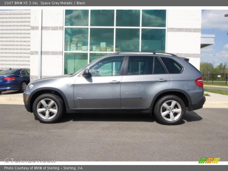 Space Grey Metallic / Black 2007 BMW X5 3.0si