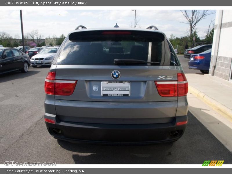 Space Grey Metallic / Black 2007 BMW X5 3.0si