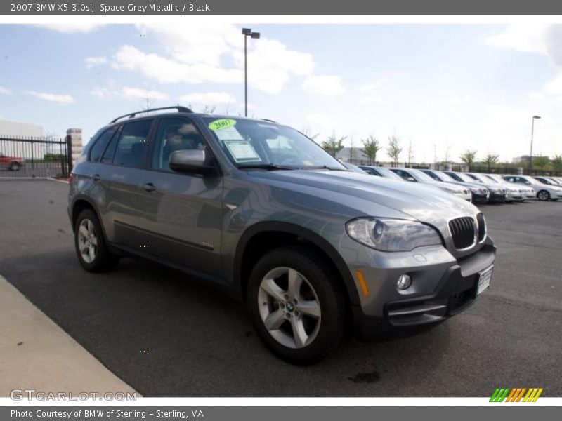 Space Grey Metallic / Black 2007 BMW X5 3.0si