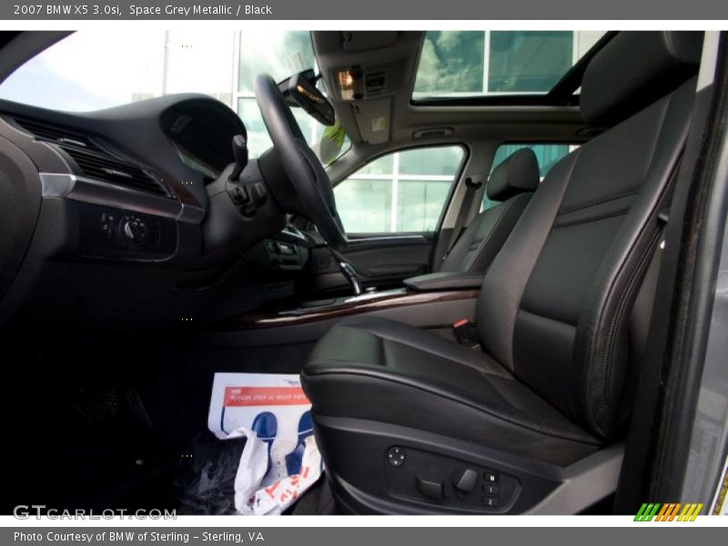 Space Grey Metallic / Black 2007 BMW X5 3.0si