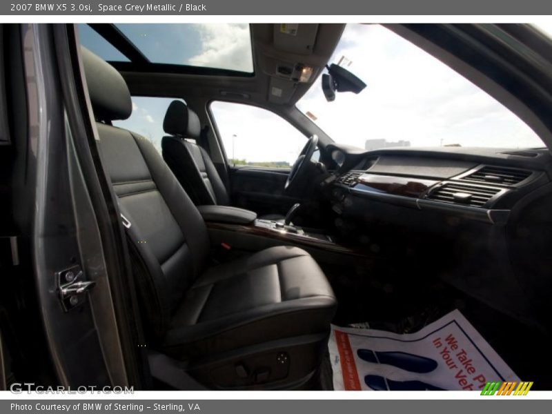 Space Grey Metallic / Black 2007 BMW X5 3.0si