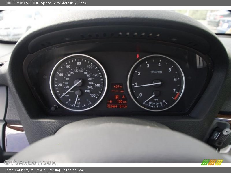 Space Grey Metallic / Black 2007 BMW X5 3.0si