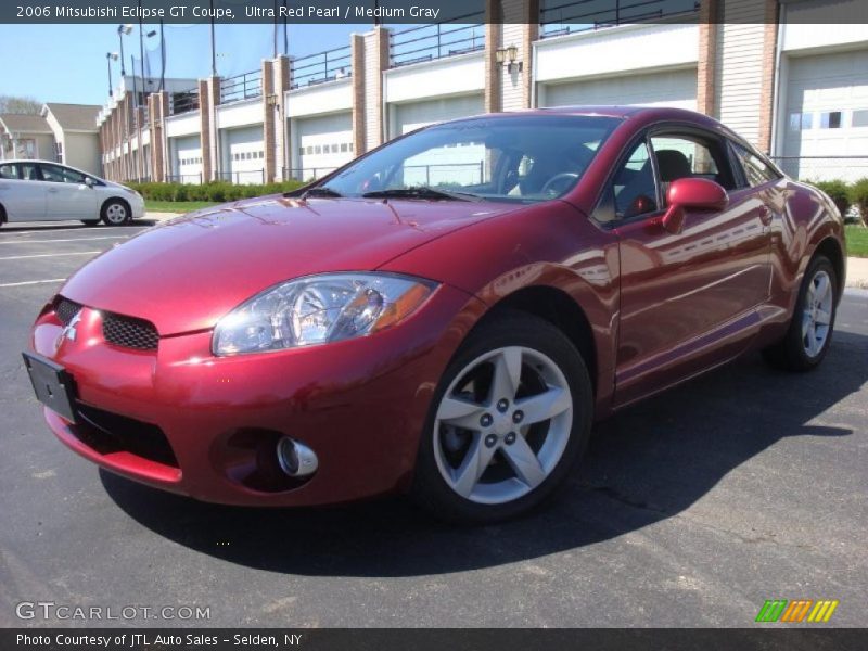 Ultra Red Pearl / Medium Gray 2006 Mitsubishi Eclipse GT Coupe