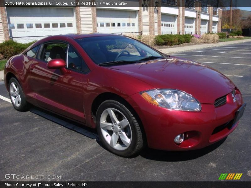 Ultra Red Pearl / Medium Gray 2006 Mitsubishi Eclipse GT Coupe