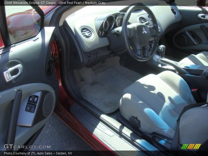 Ultra Red Pearl / Medium Gray 2006 Mitsubishi Eclipse GT Coupe
