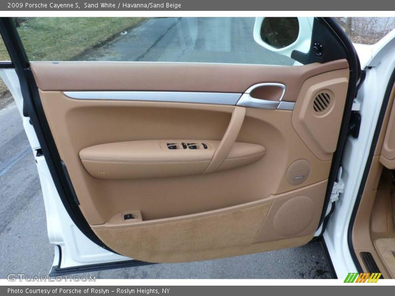 Sand White / Havanna/Sand Beige 2009 Porsche Cayenne S