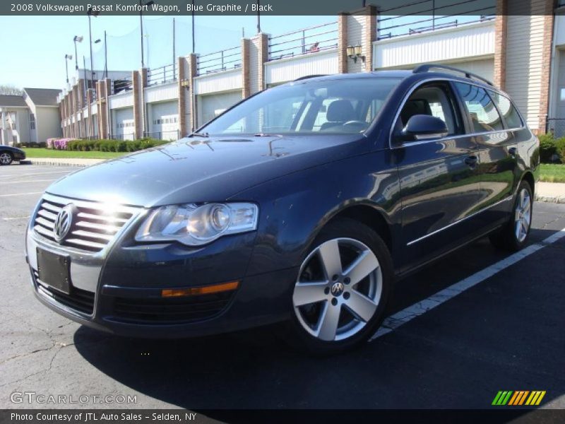 Blue Graphite / Black 2008 Volkswagen Passat Komfort Wagon