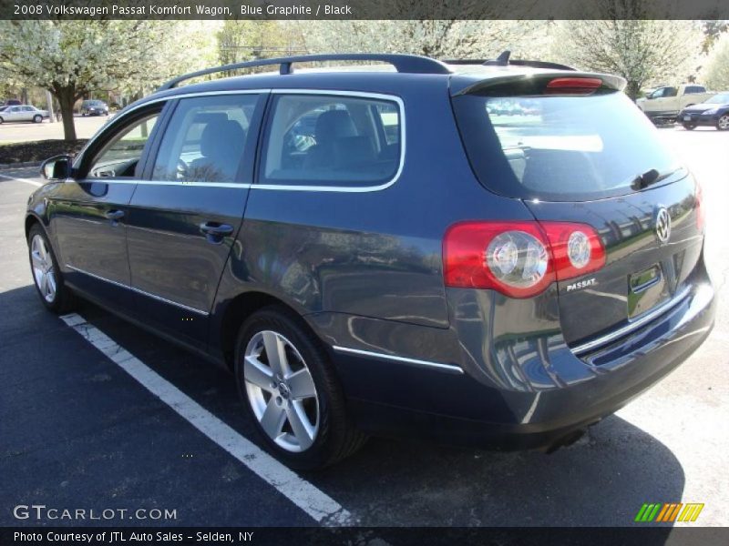 Blue Graphite / Black 2008 Volkswagen Passat Komfort Wagon