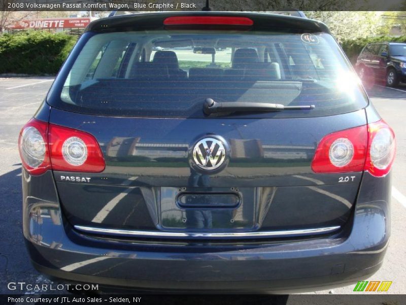 Blue Graphite / Black 2008 Volkswagen Passat Komfort Wagon