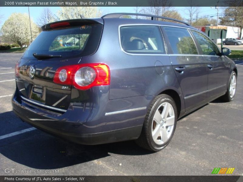 Blue Graphite / Black 2008 Volkswagen Passat Komfort Wagon