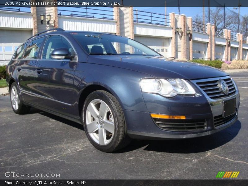 Blue Graphite / Black 2008 Volkswagen Passat Komfort Wagon