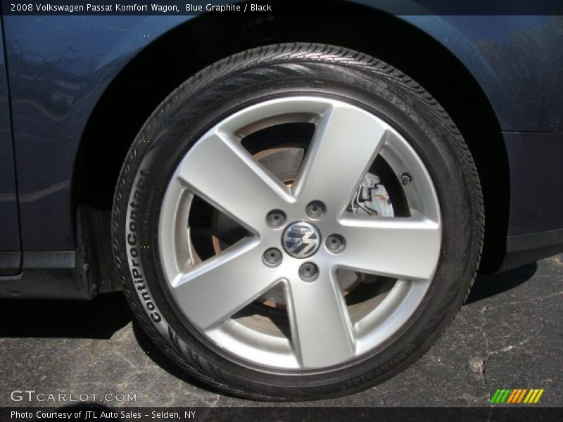 Blue Graphite / Black 2008 Volkswagen Passat Komfort Wagon