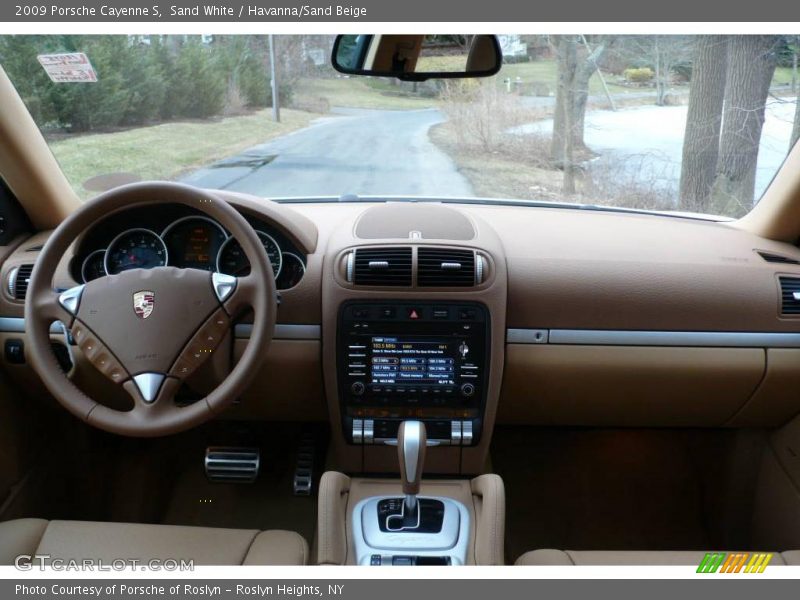 Sand White / Havanna/Sand Beige 2009 Porsche Cayenne S