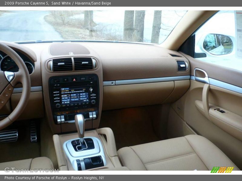 Sand White / Havanna/Sand Beige 2009 Porsche Cayenne S