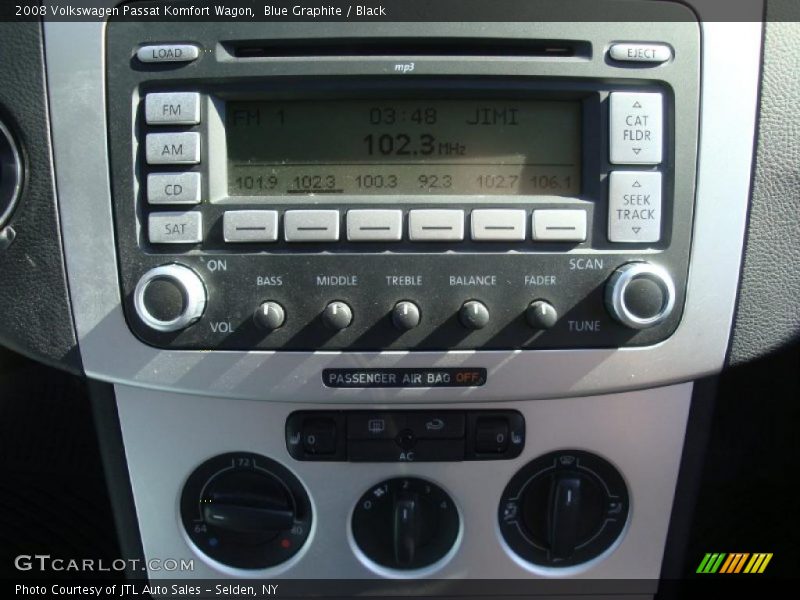 Blue Graphite / Black 2008 Volkswagen Passat Komfort Wagon
