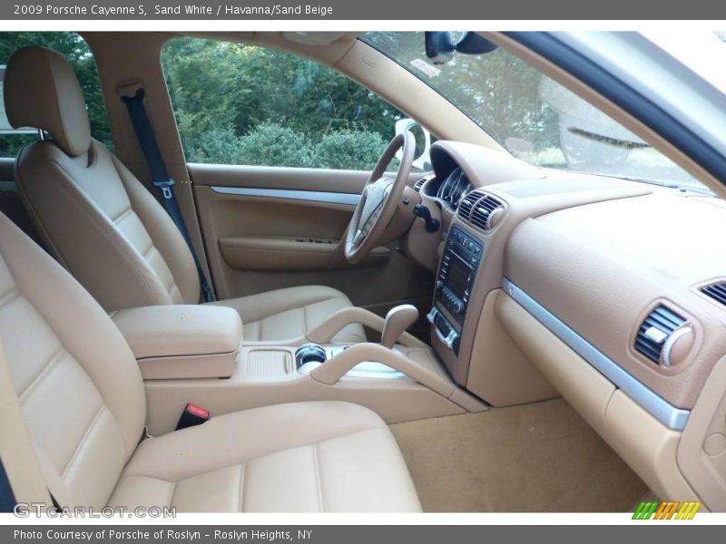 Sand White / Havanna/Sand Beige 2009 Porsche Cayenne S