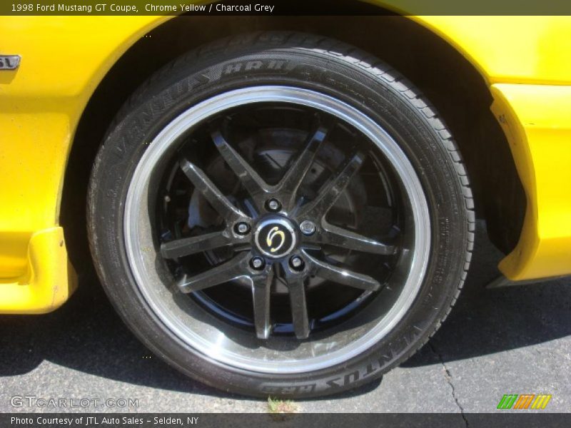 Chrome Yellow / Charcoal Grey 1998 Ford Mustang GT Coupe