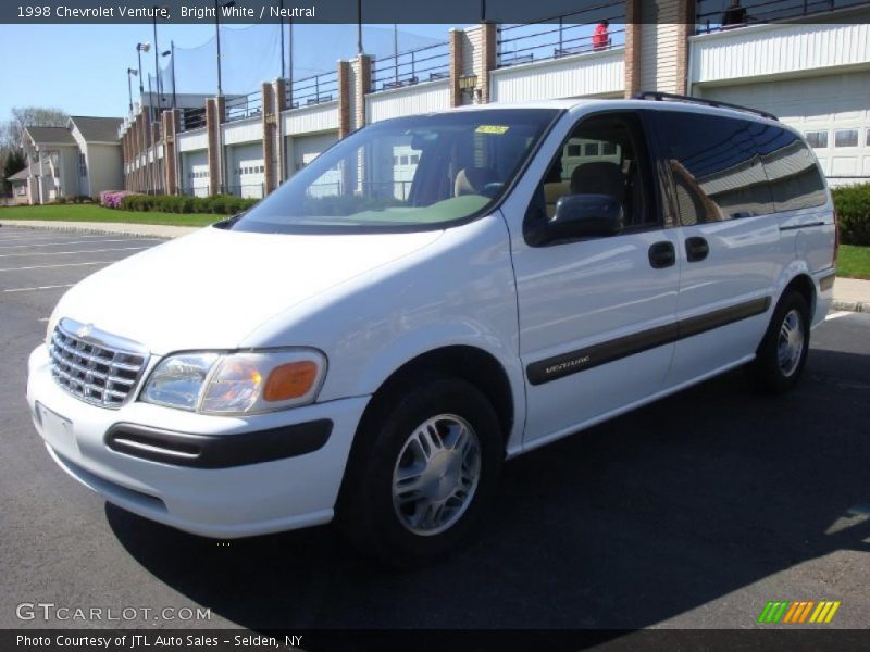 Bright White / Neutral 1998 Chevrolet Venture