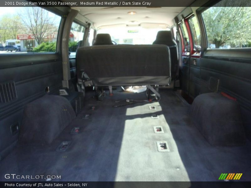 Medium Red Metallic / Dark Slate Gray 2001 Dodge Ram Van 3500 Passenger
