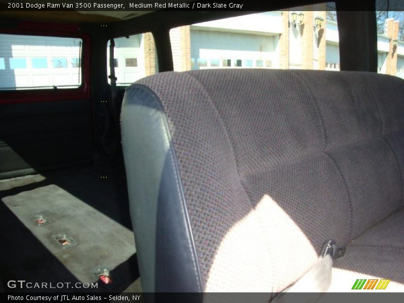 Medium Red Metallic / Dark Slate Gray 2001 Dodge Ram Van 3500 Passenger